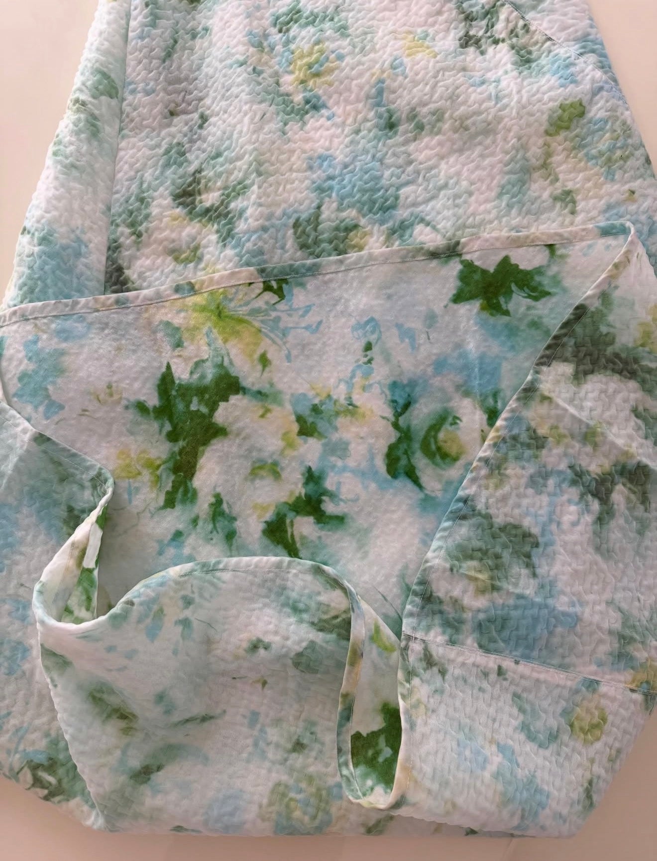 The Mint Frosty Water Colors Dress