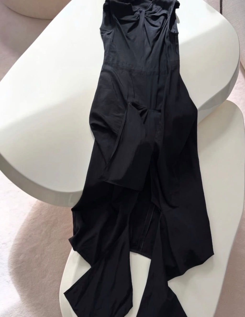 The Black Knotted Dress