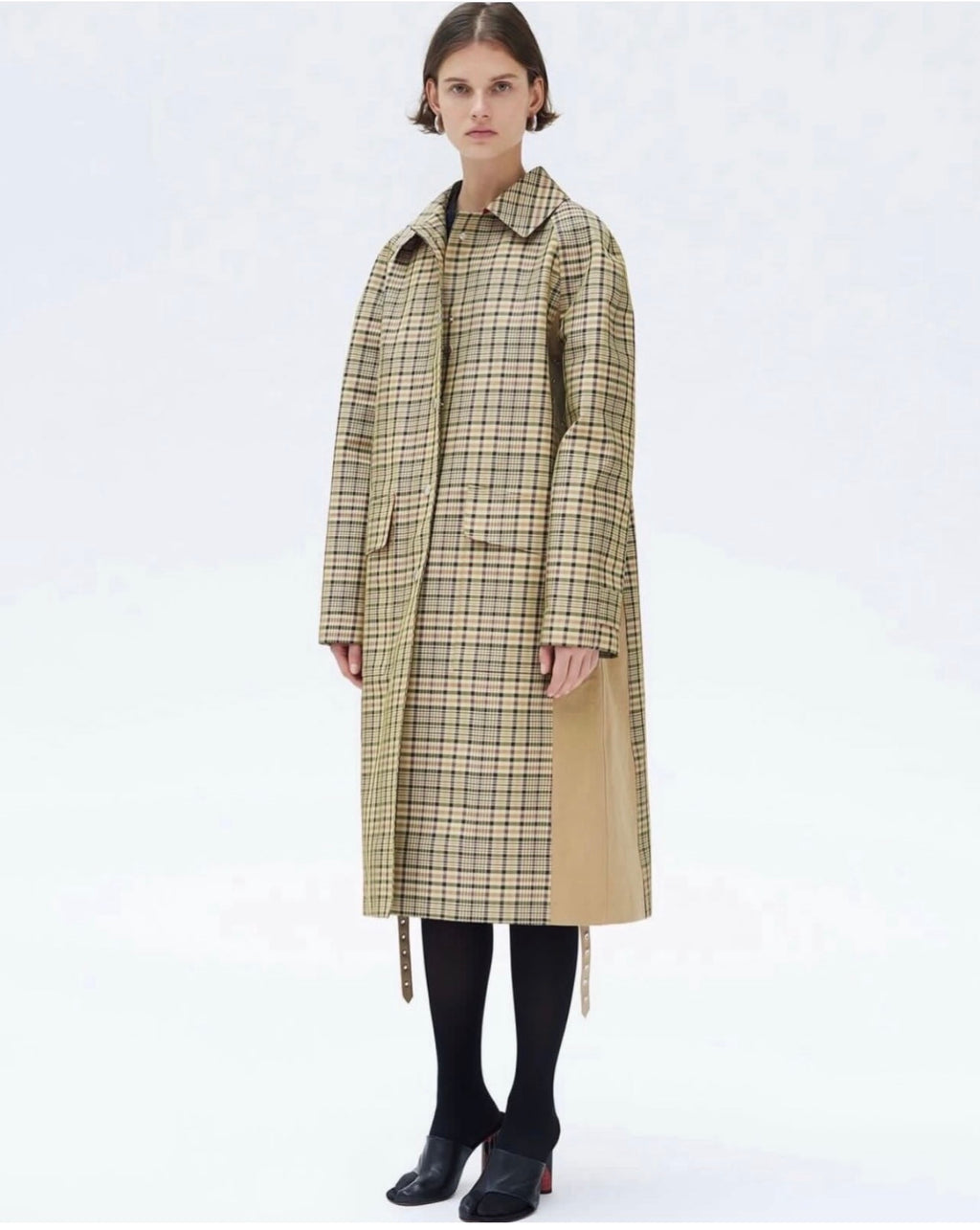 The Check Mackintosh Coat