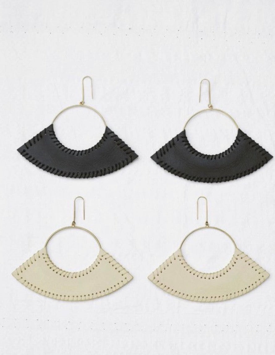 The Leather Swing Earrings
