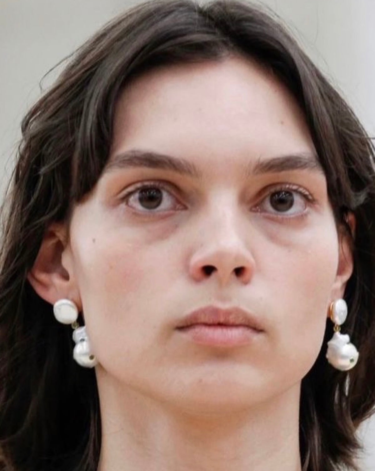 The Turquoise Baroque Pearl Earrings