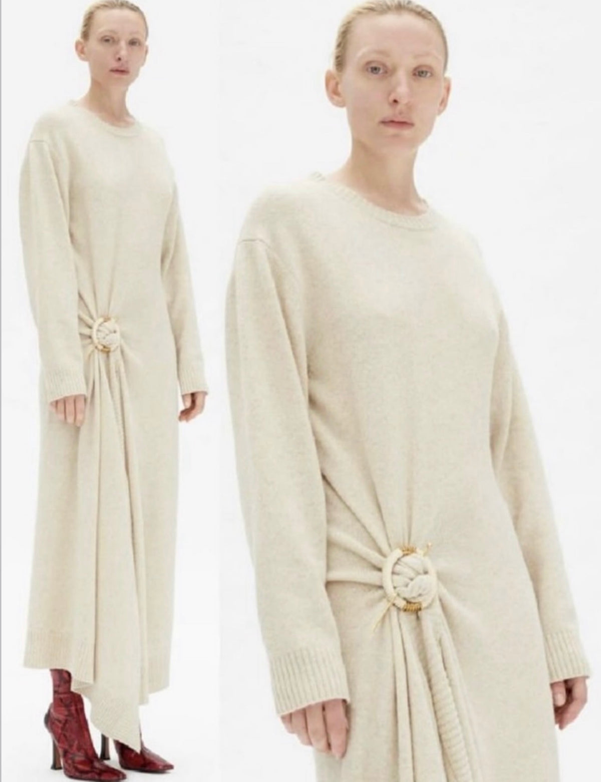 The Knotted Jewelry Pin Dress