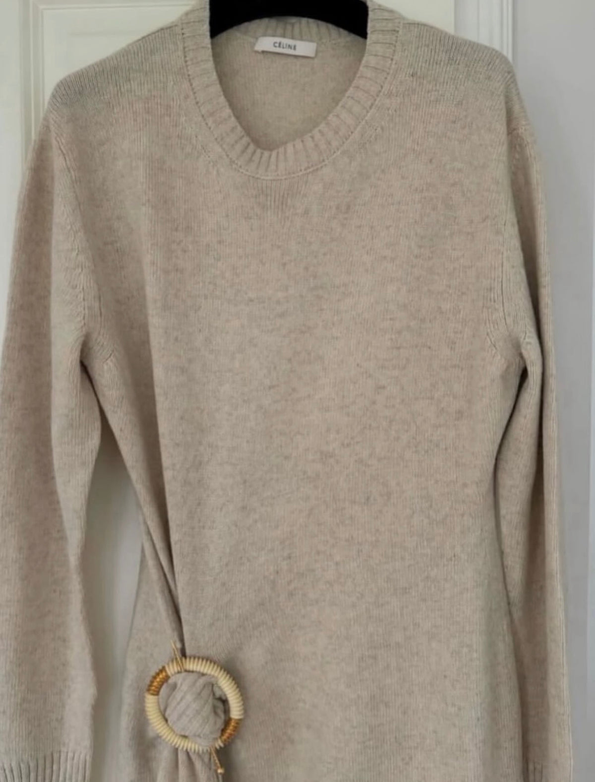 The Knotted Jewelry Pin Dress