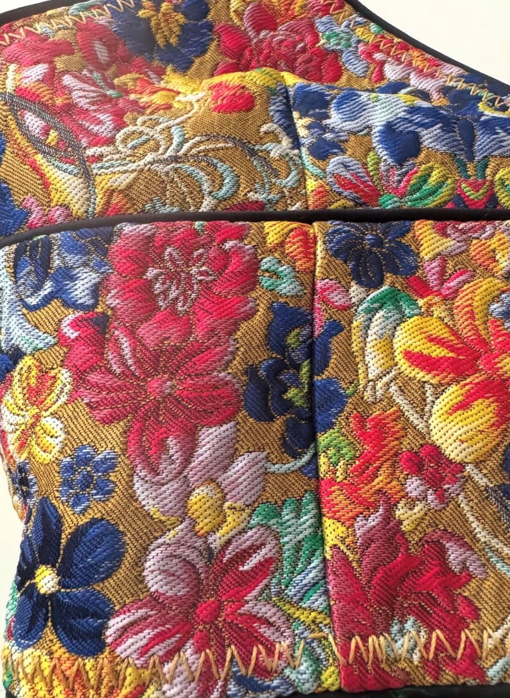 The Brocaded Floral Bra Top