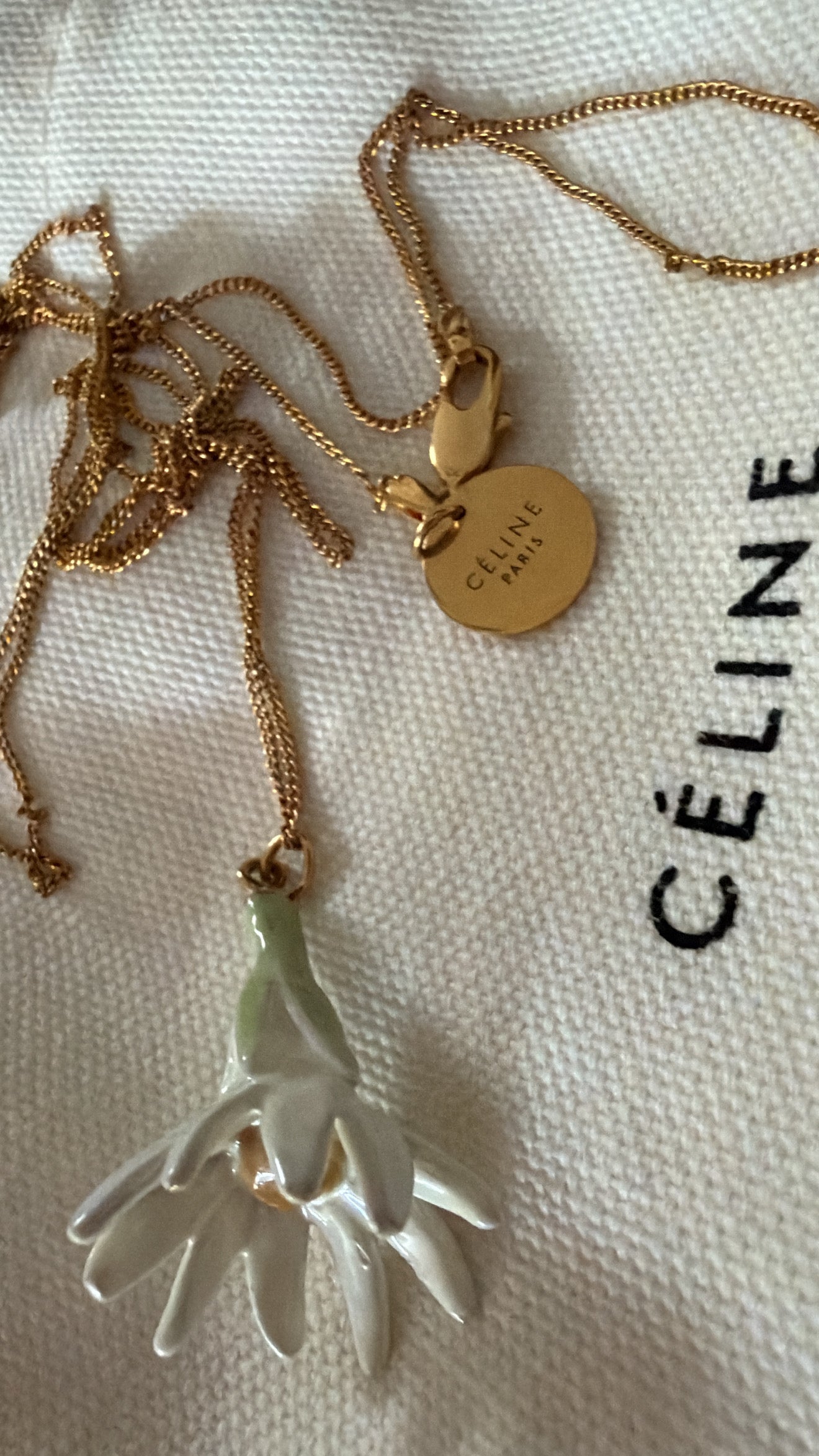 Daisy Enamelled Necklace