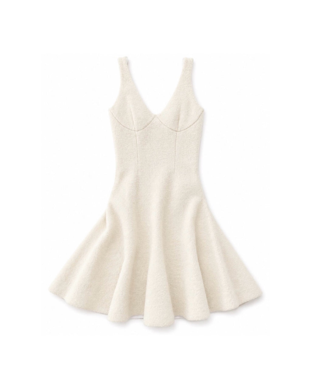 The Ad Campaign Alpaca Boucle Wool Dress