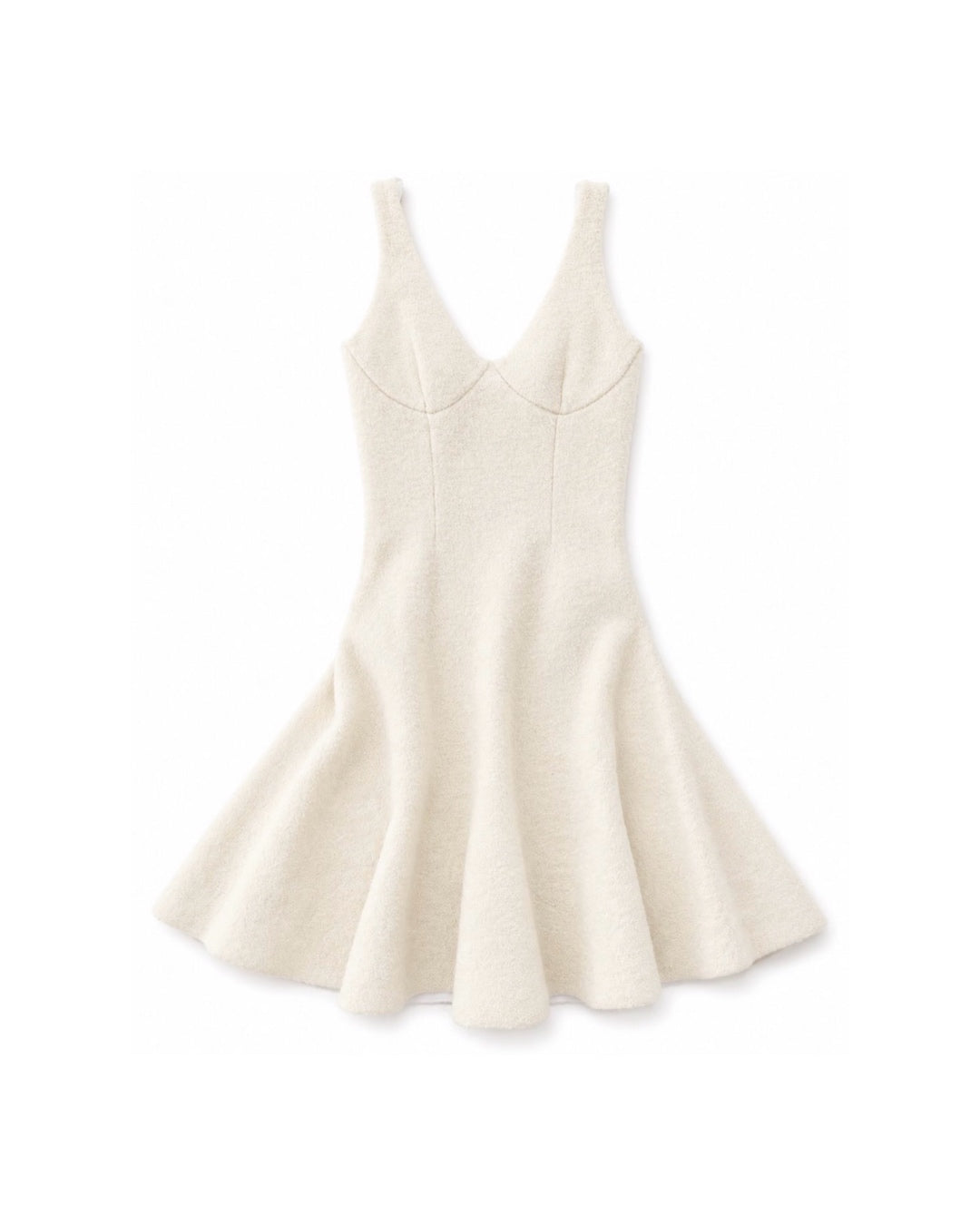 The Ad Campaign Alpaca Boucle Wool Dress