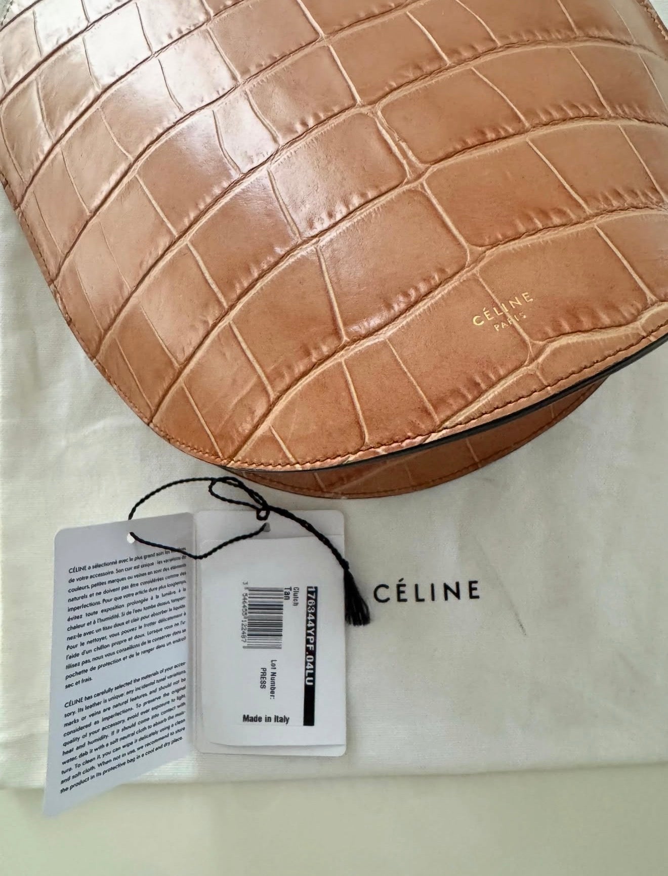 The Ad Campaign Curved Clutch