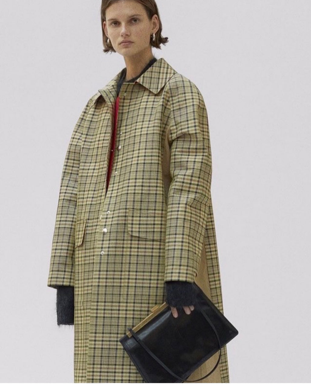 The Check Mackintosh Coat