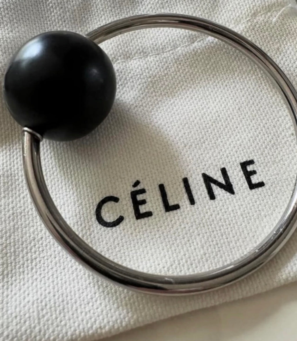The Ad Campaign Slate Bow Bangle