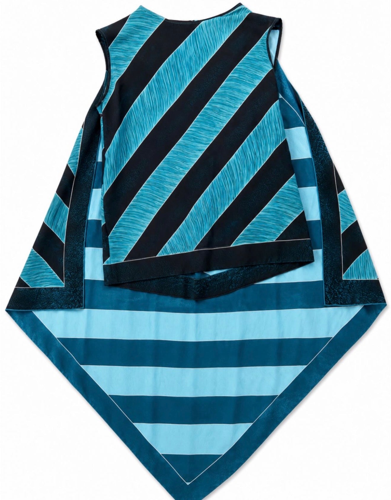 The Ad Campaign Silk Foulard Top