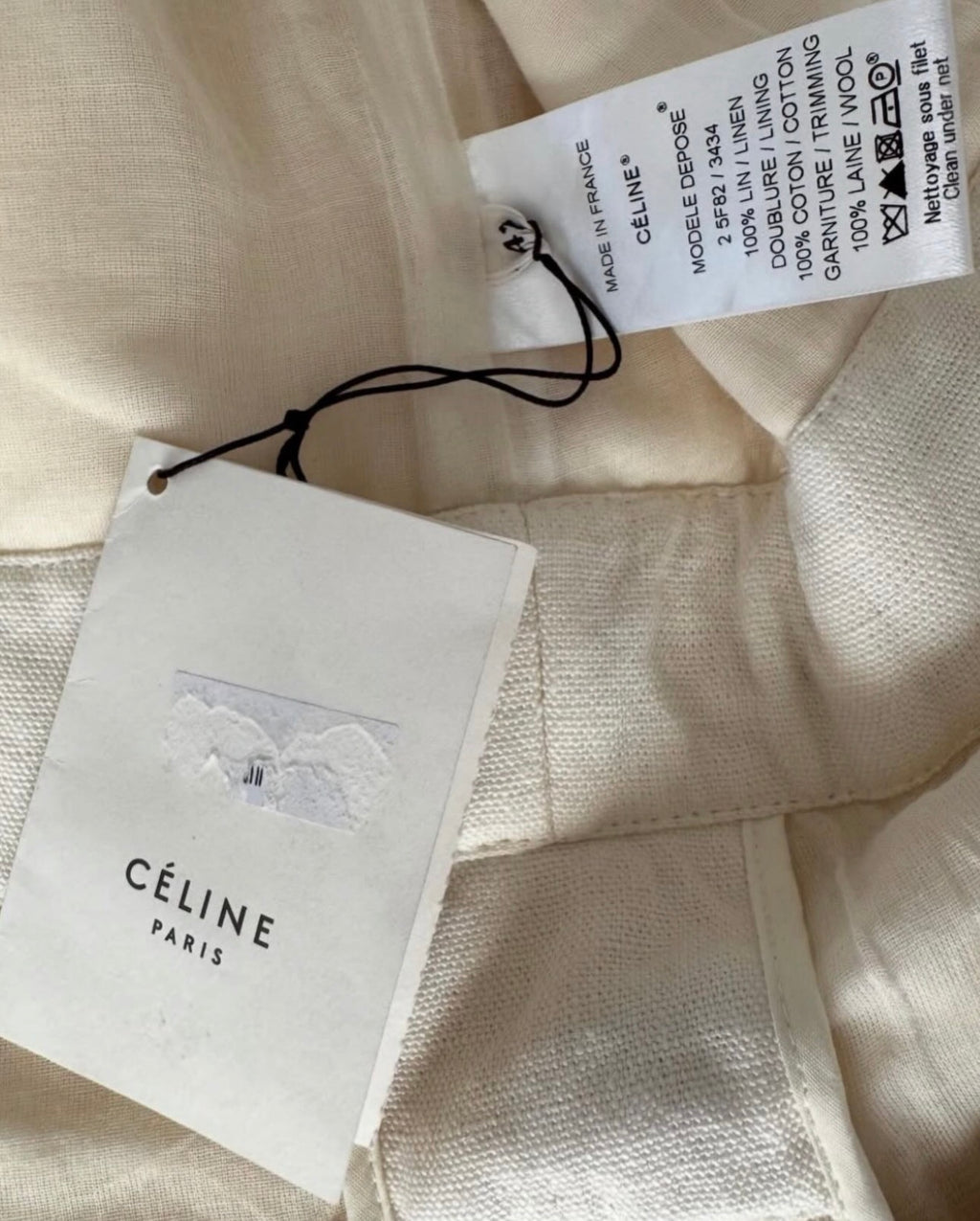 The Quilted Linen Coat