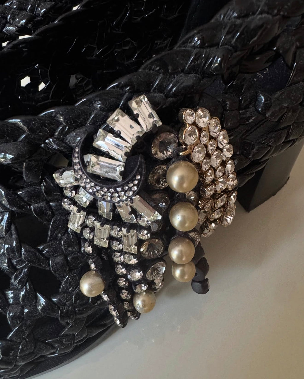 The Crystal & Pearls Jewel Pumps