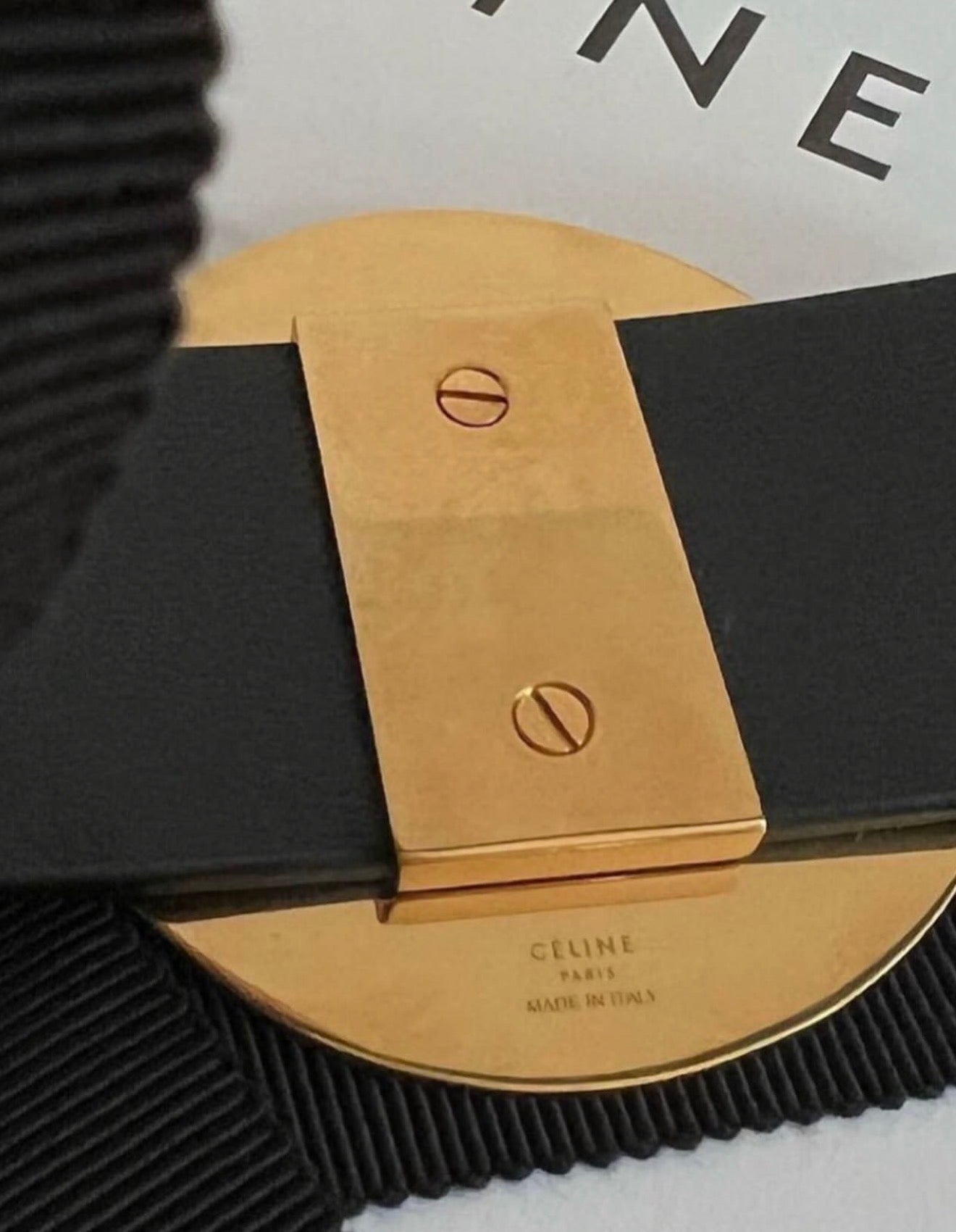 The Gold Plate Belt