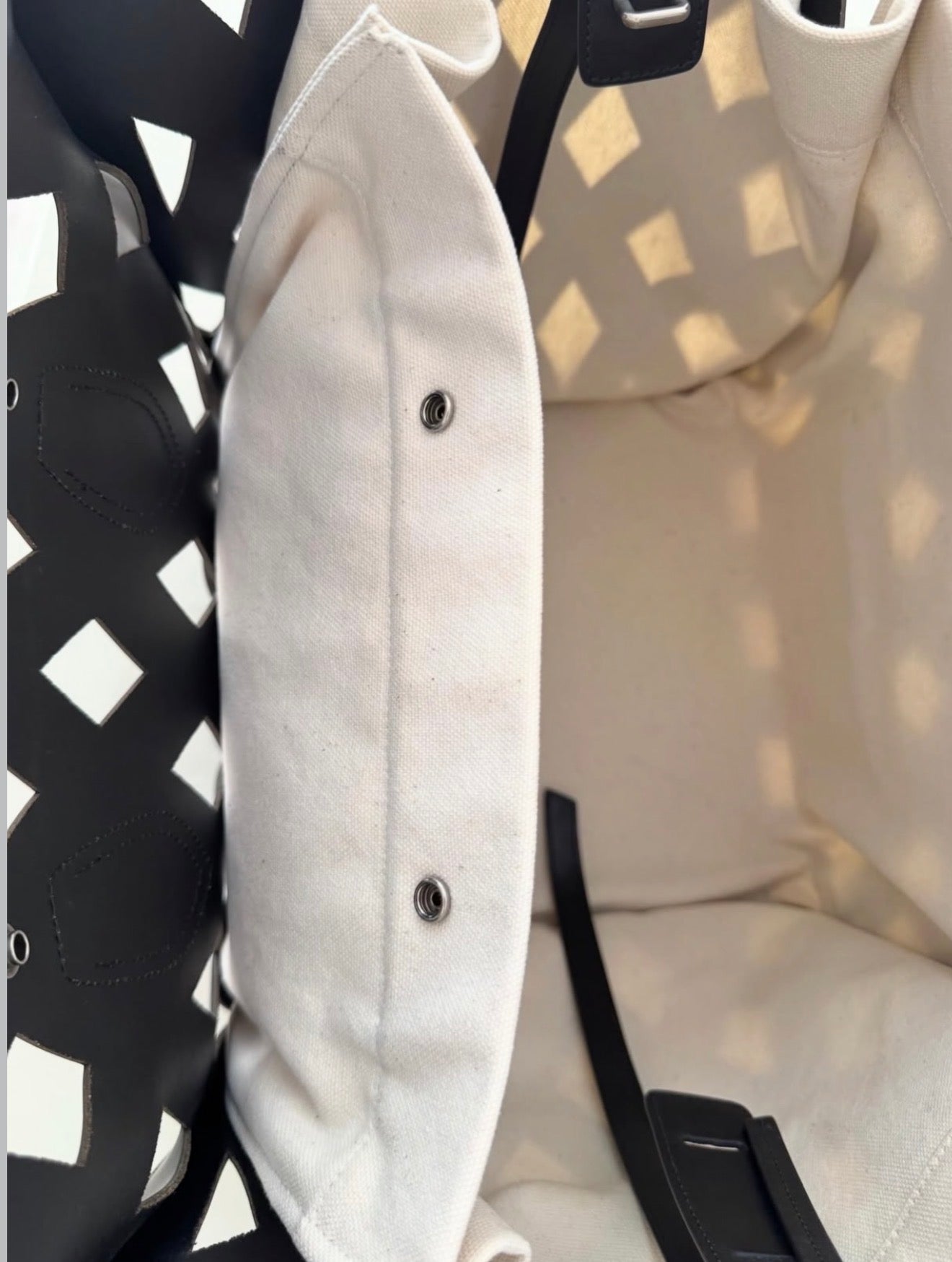 The Medium Cutout Phantom Luggage Tote