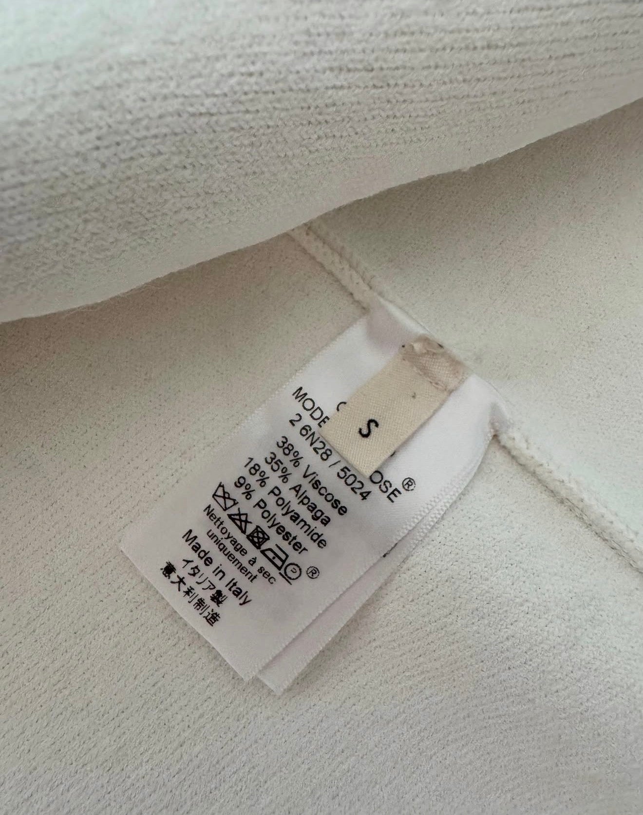 The Ad Campaign Alpaca Boucle Wool Dress