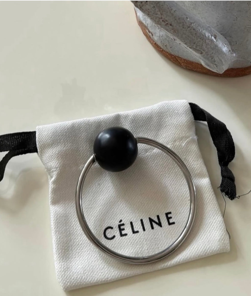 The Ad Campaign Slate Bow Bangle