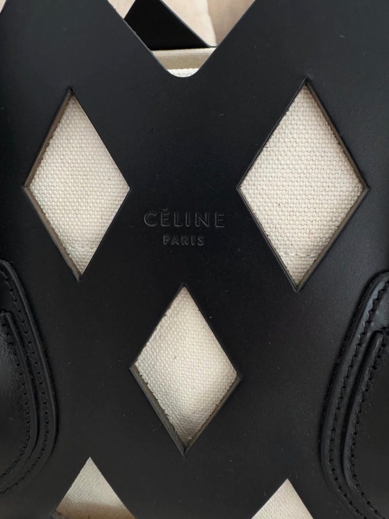 The Medium Cutout Phantom Luggage Tote
