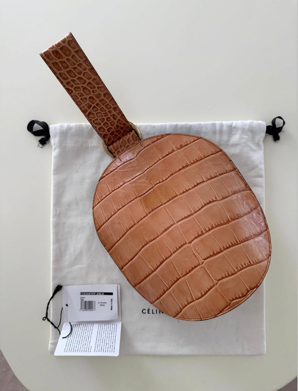 The Ad Campaign Curved Clutch