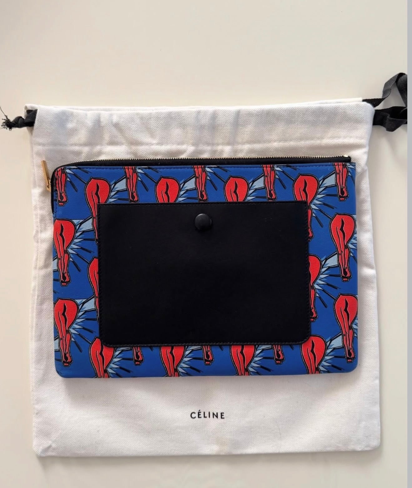The Artist "The Legs" Print Pouch Clutch