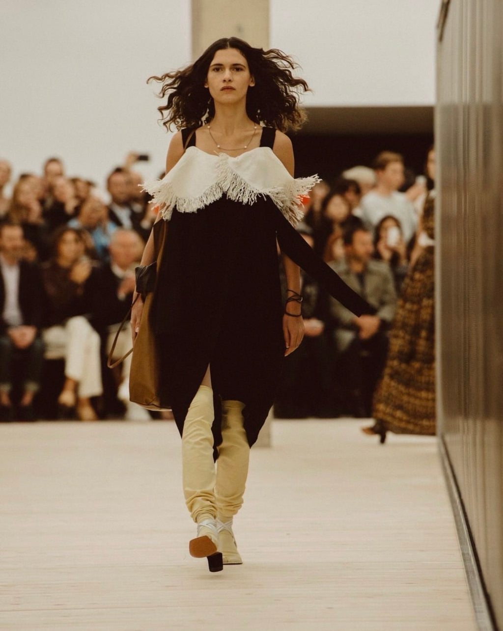 The Woven Collar Dress