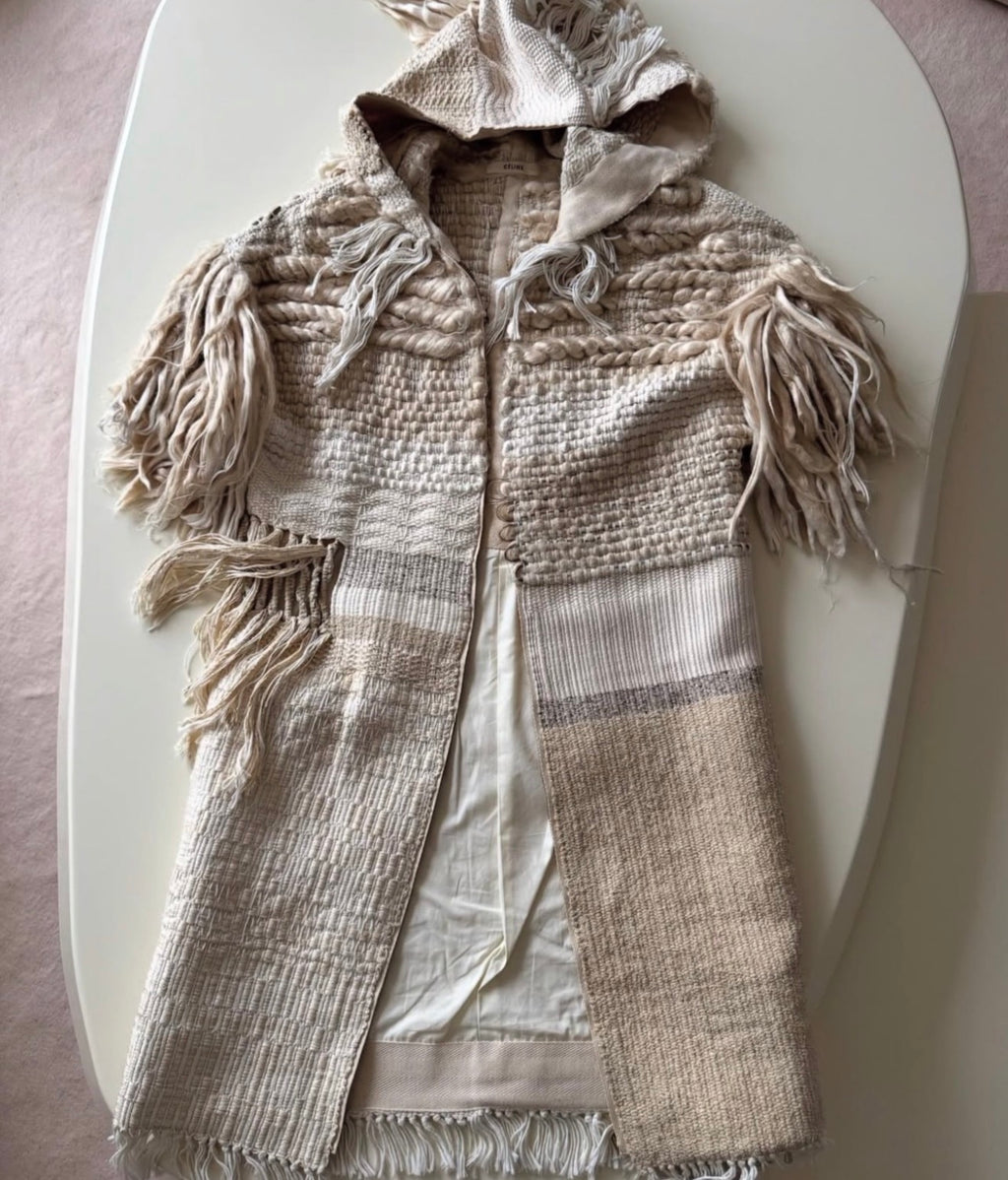 The Handwoven Hooded Coat