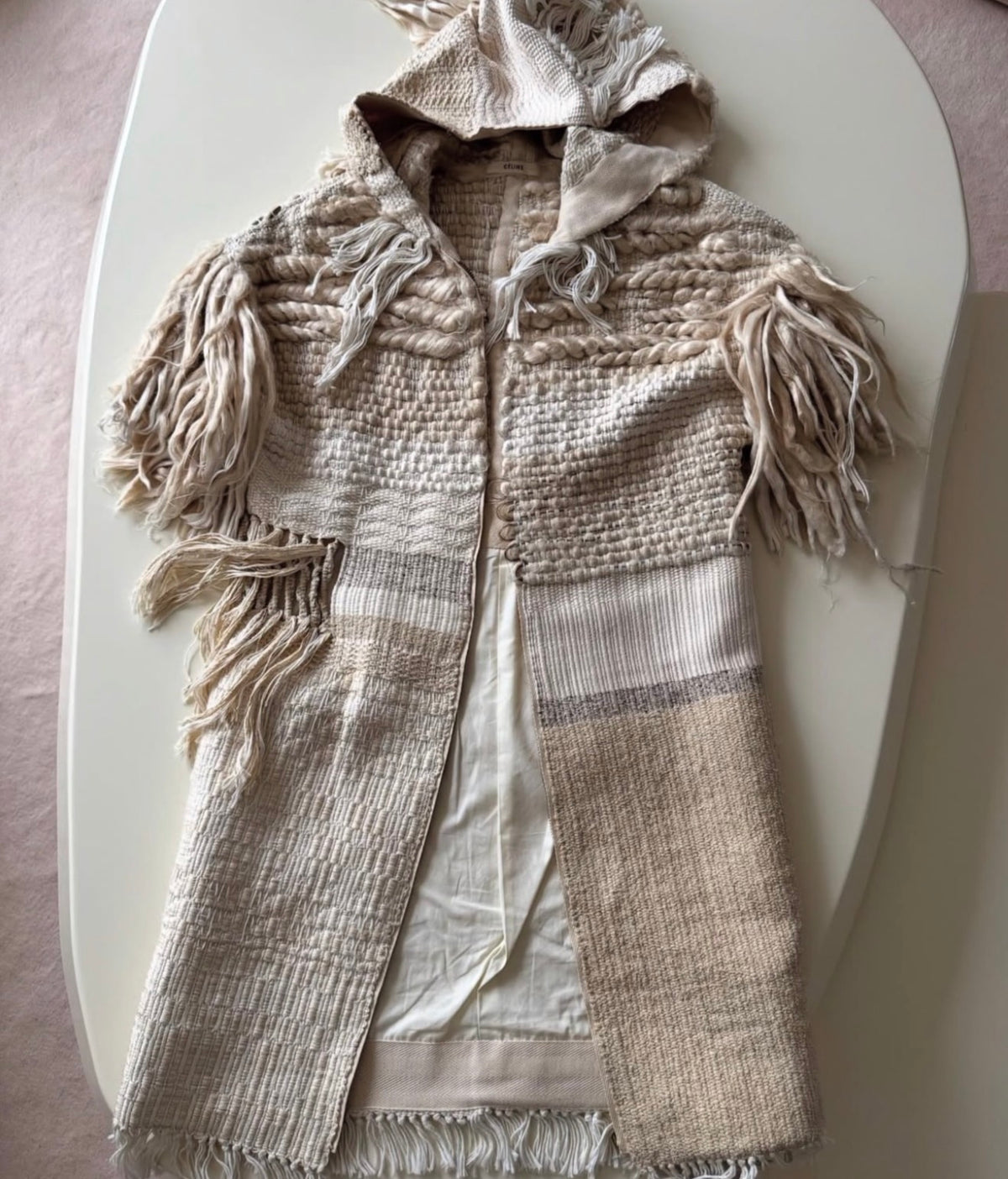 The Handwoven Hooded Coat