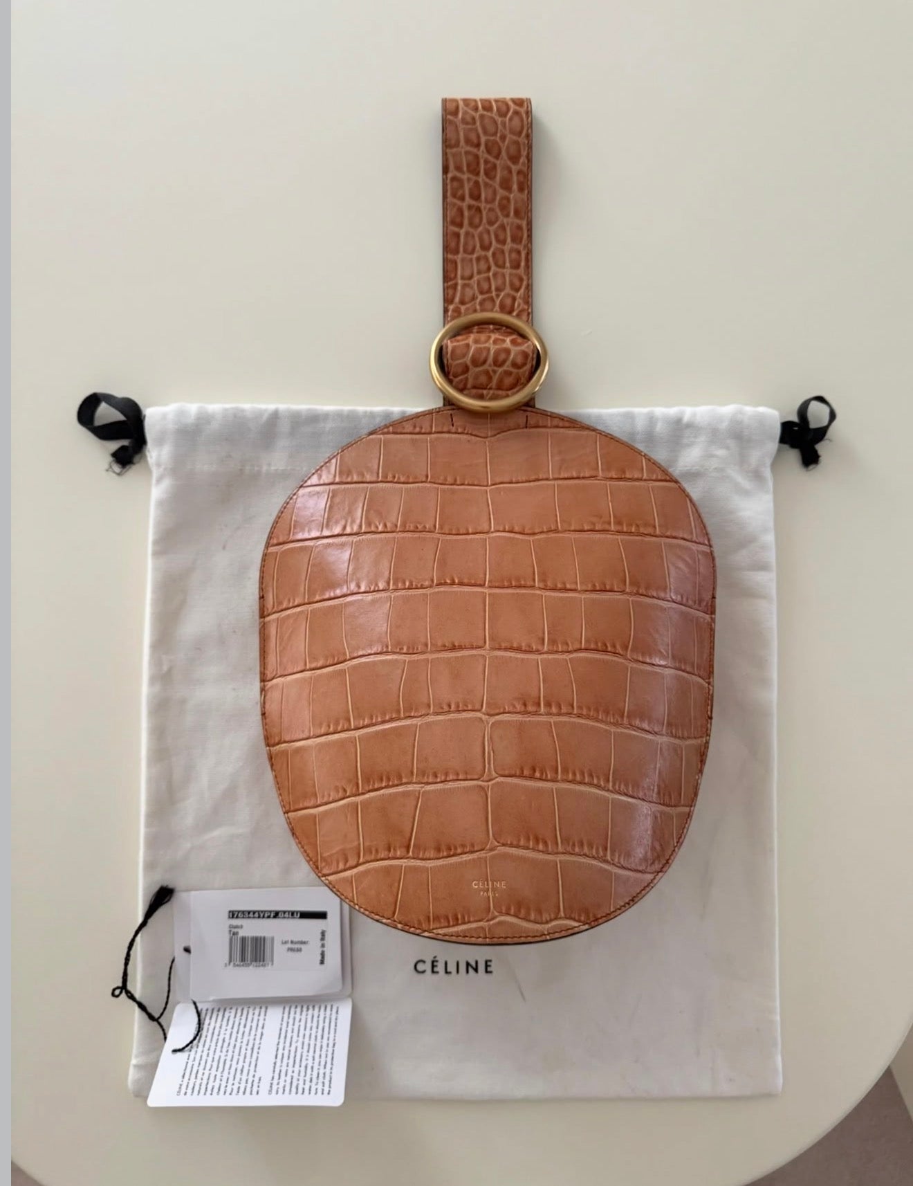 The Ad Campaign Curved Clutch