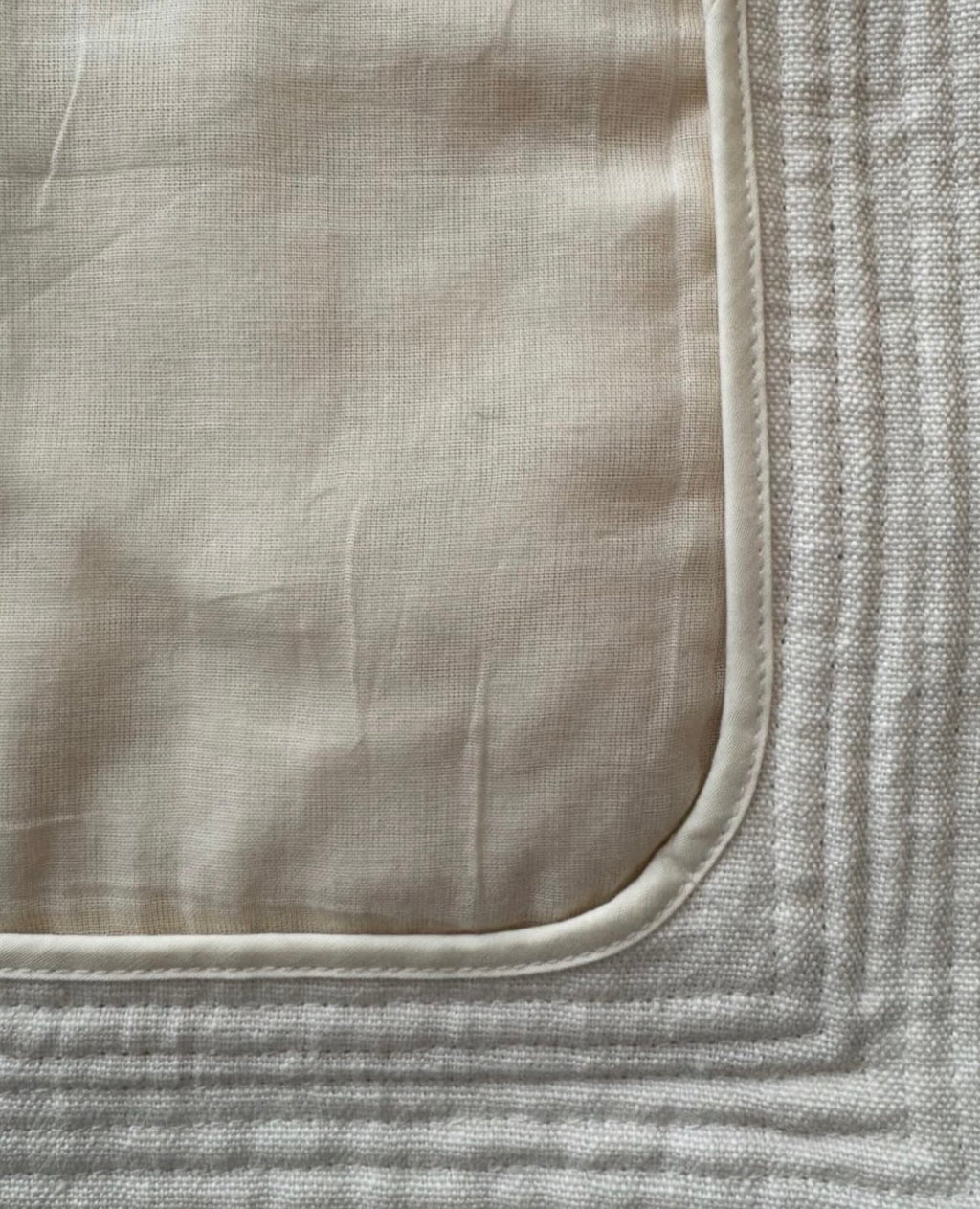 The Quilted Linen Coat