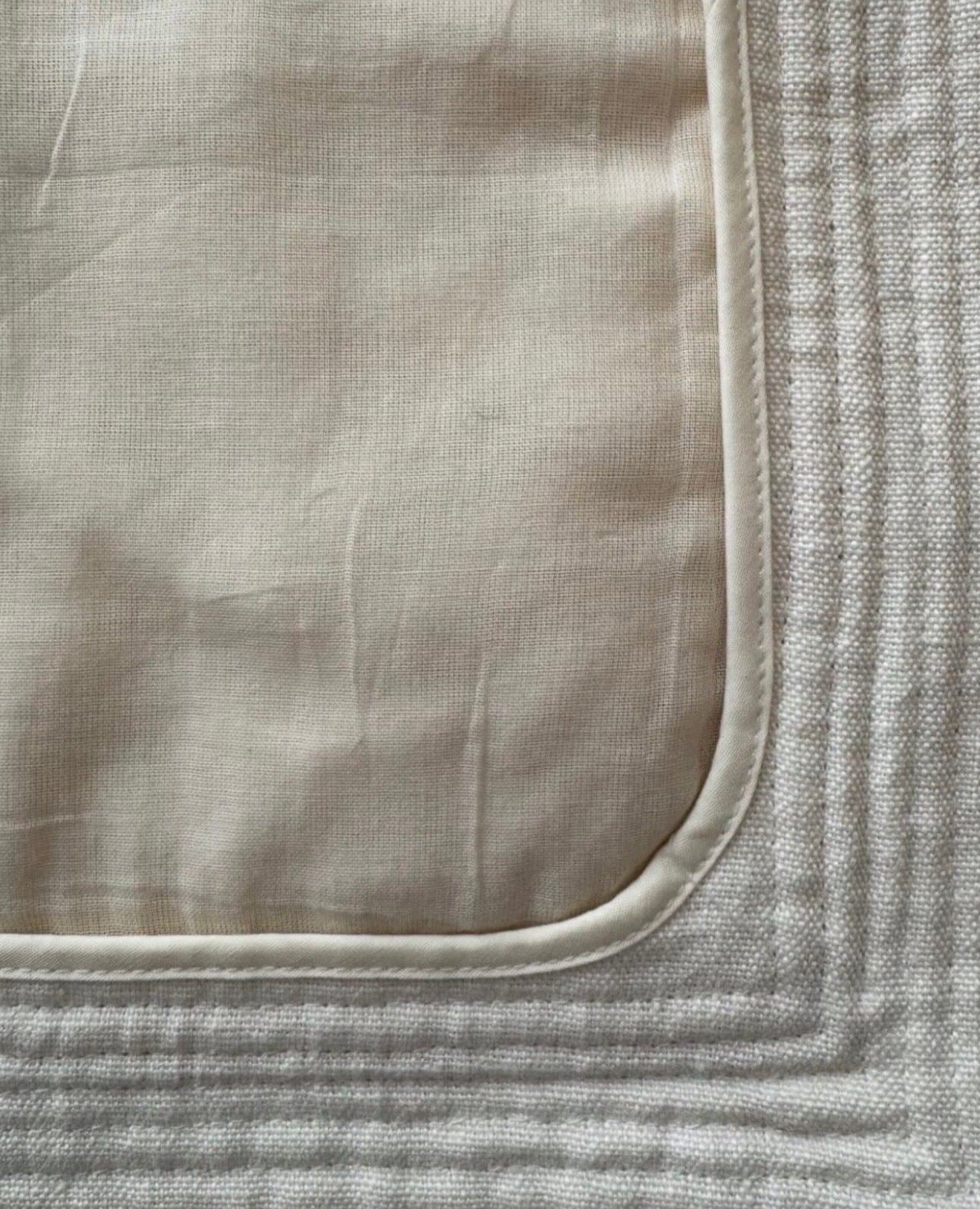 The Quilted Linen Coat