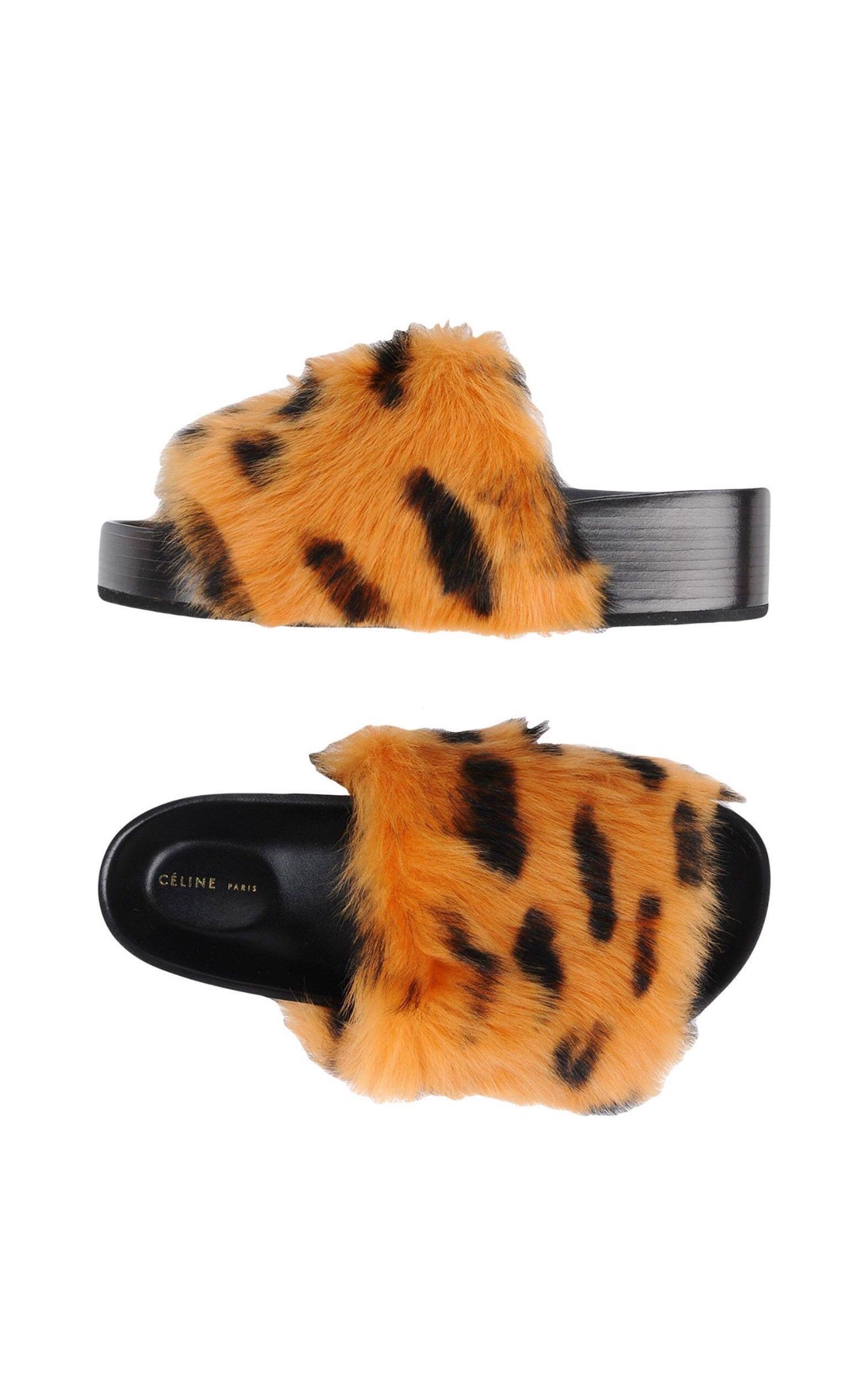 The Boxy Leopard Sandals