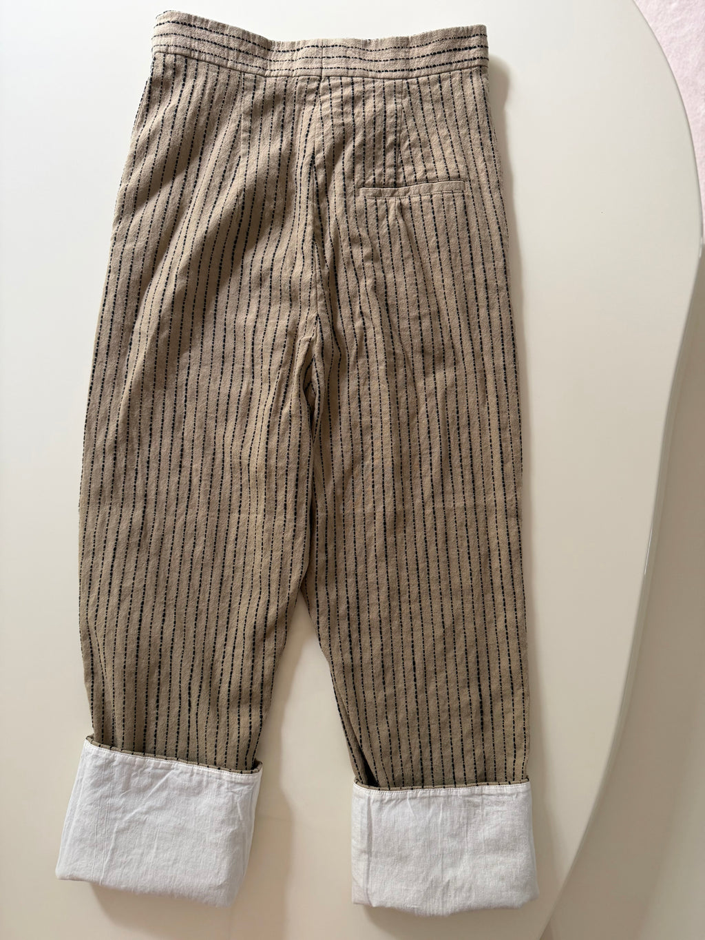 The Cropped Linen Pants