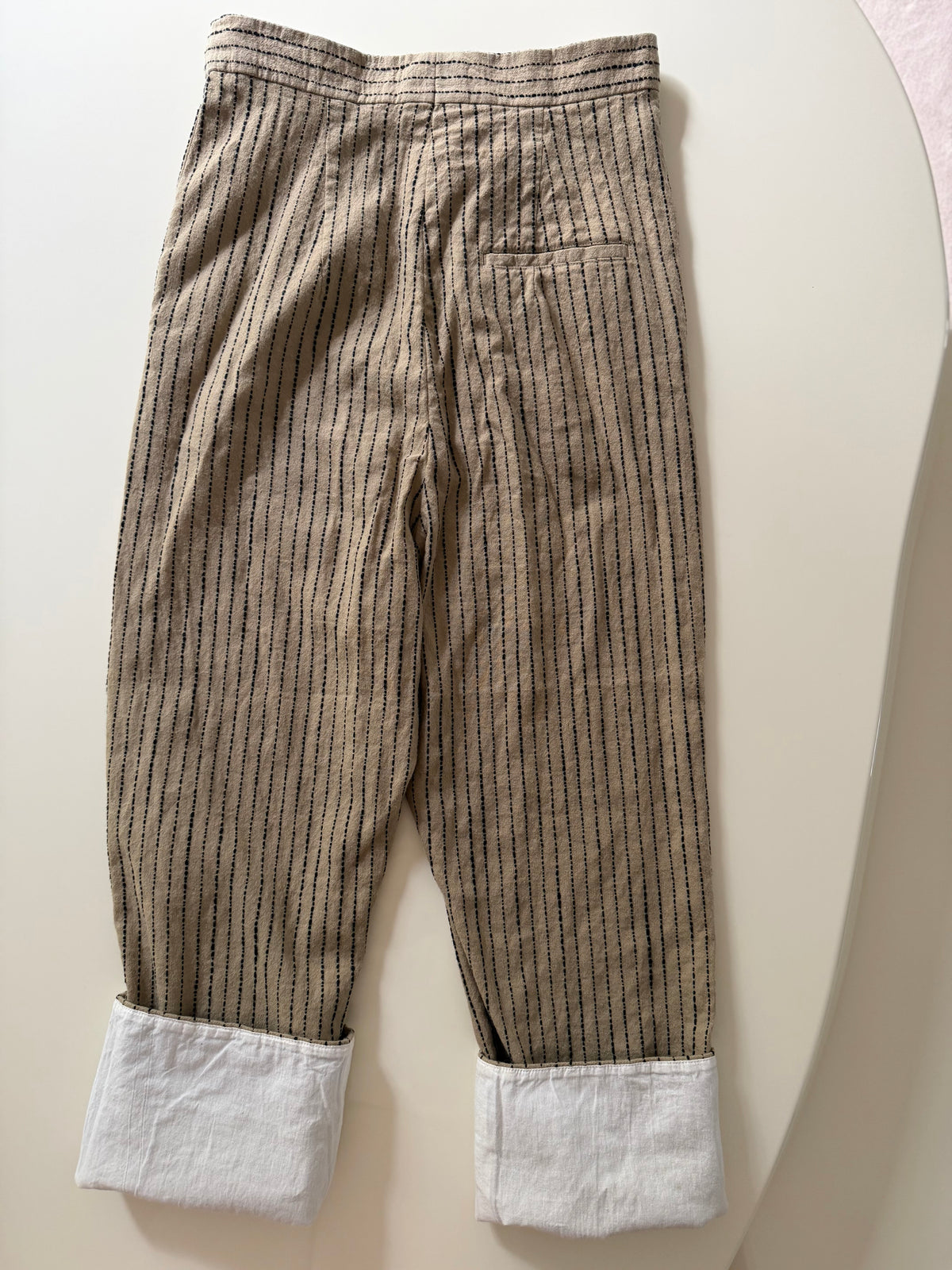 The Cropped Linen Pants