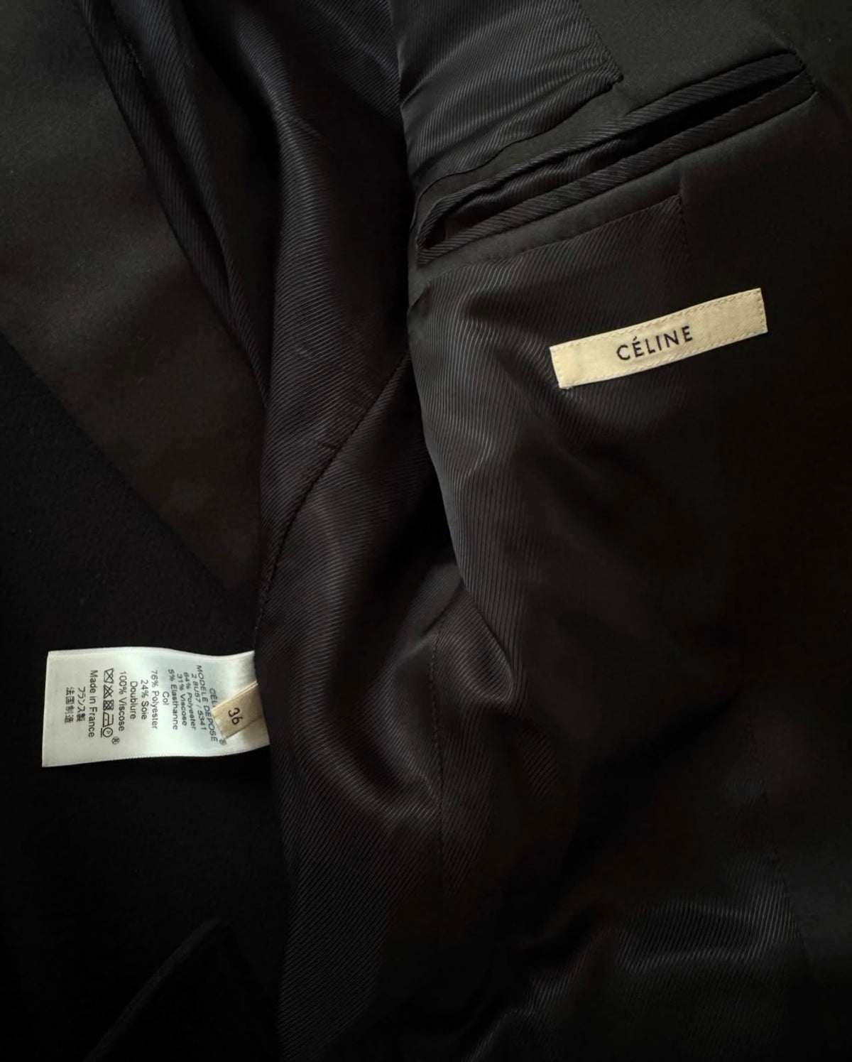 The Tuxedo Coat with Belted Detail