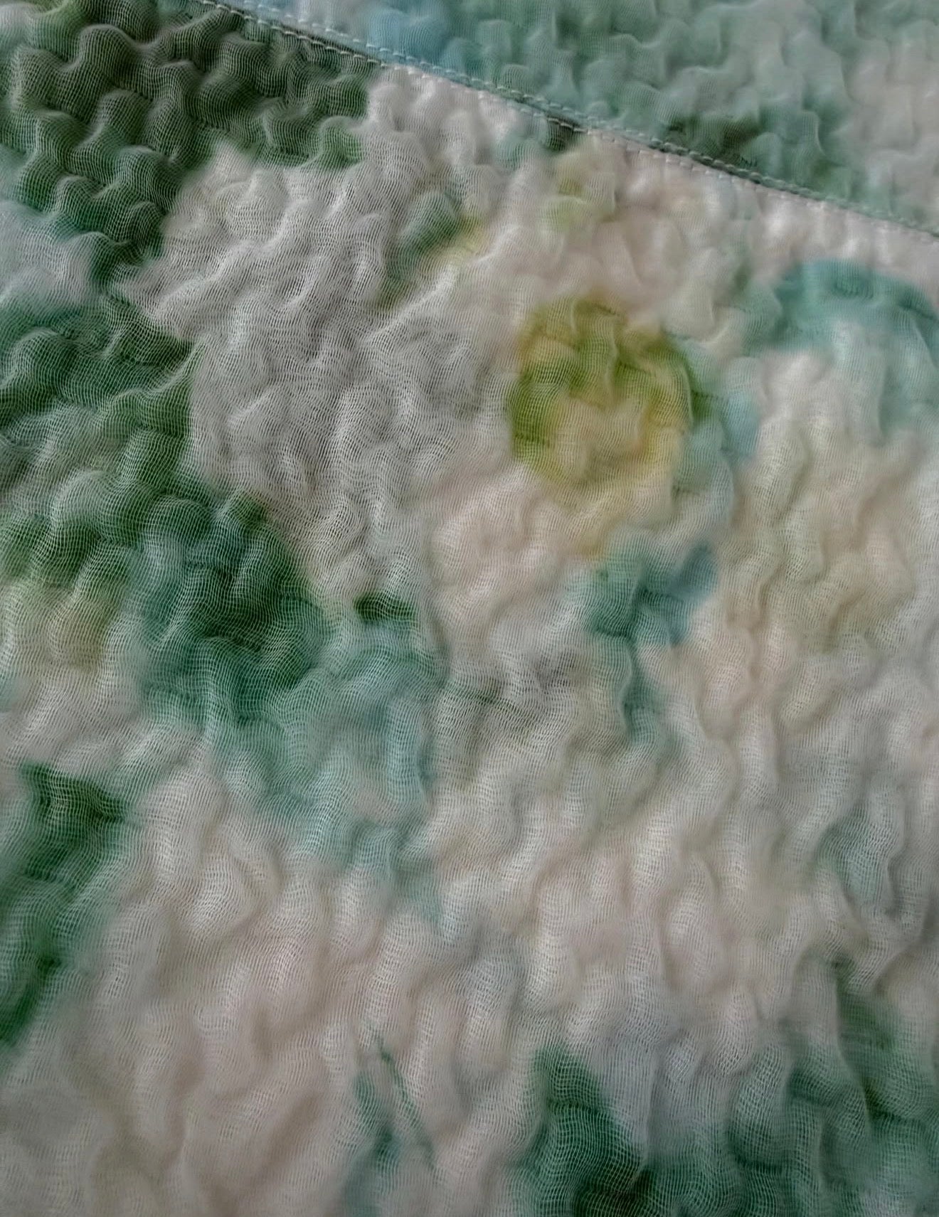 The Mint Frosty Water Colors Dress
