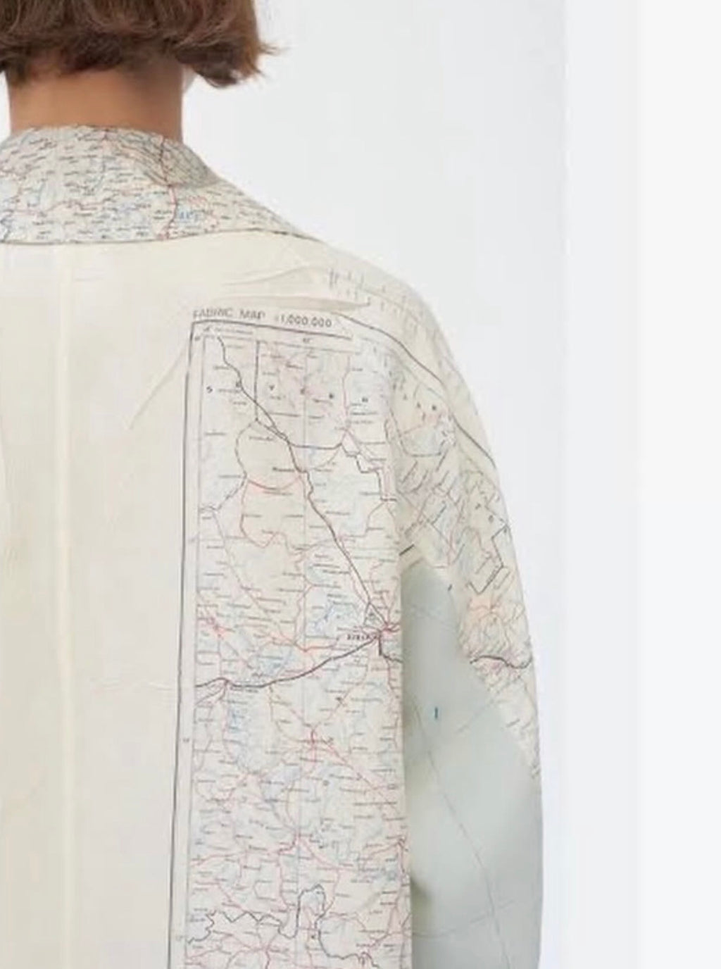The Map Print Coat
