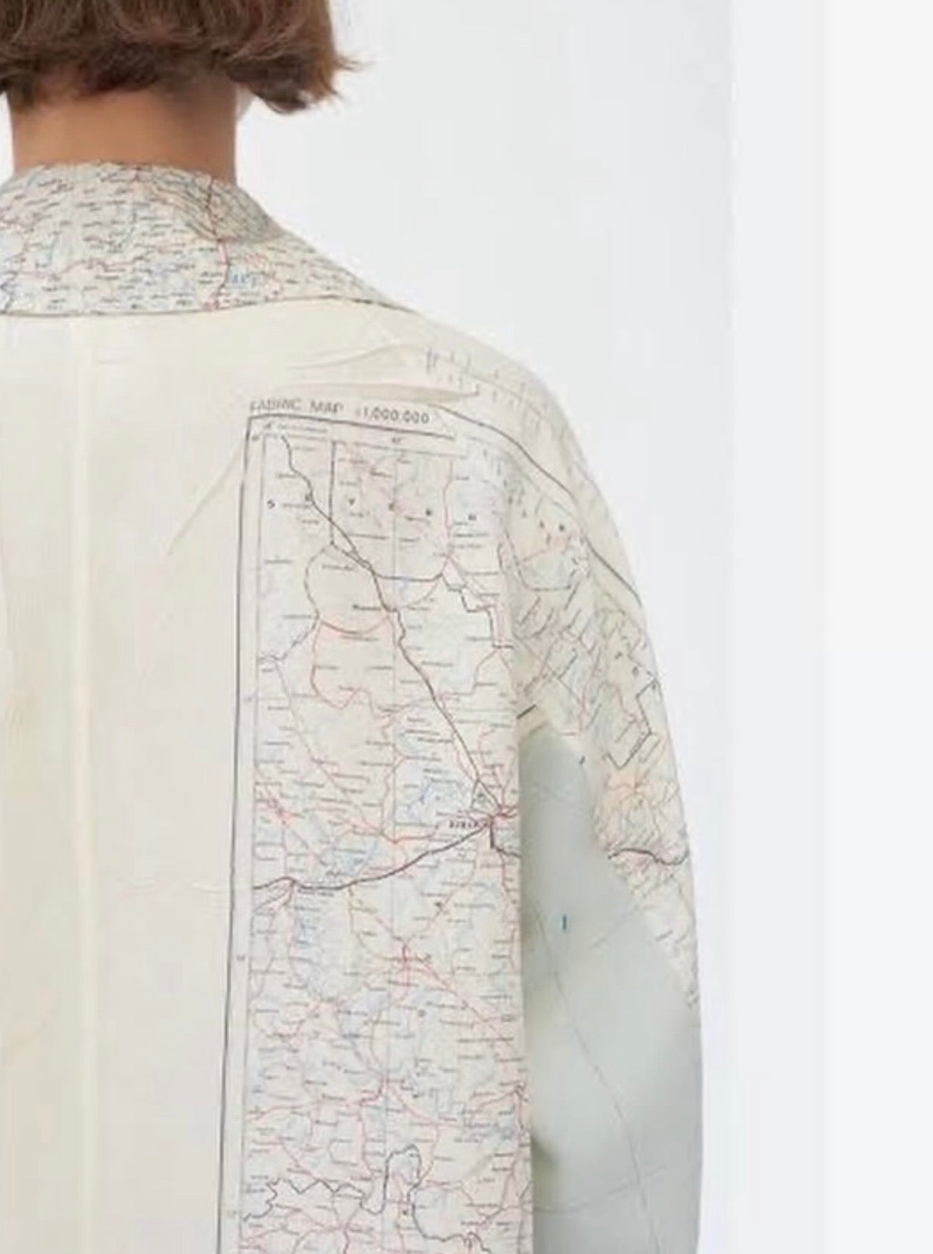 The Map Print Coat