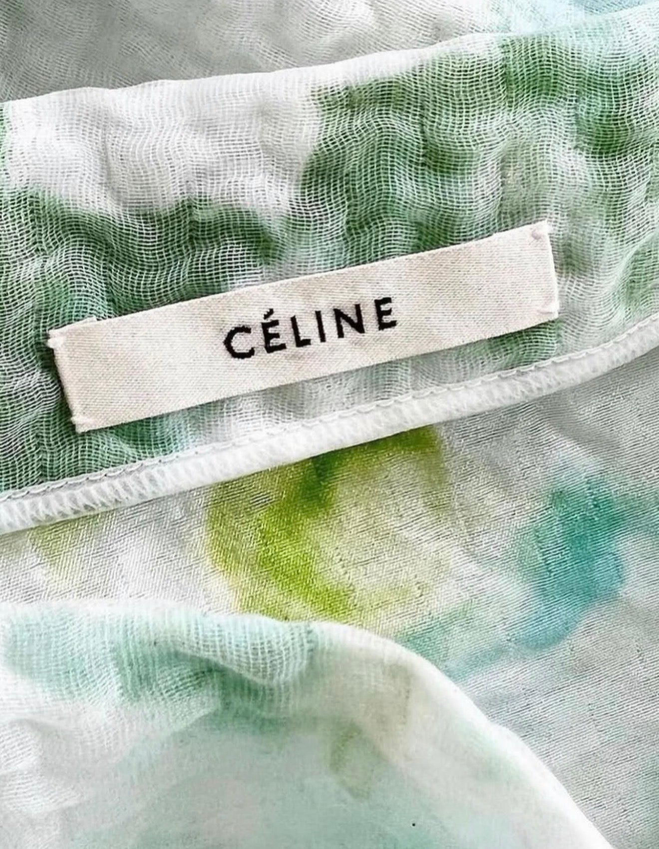 The Mint Frosty Water Colors Dress