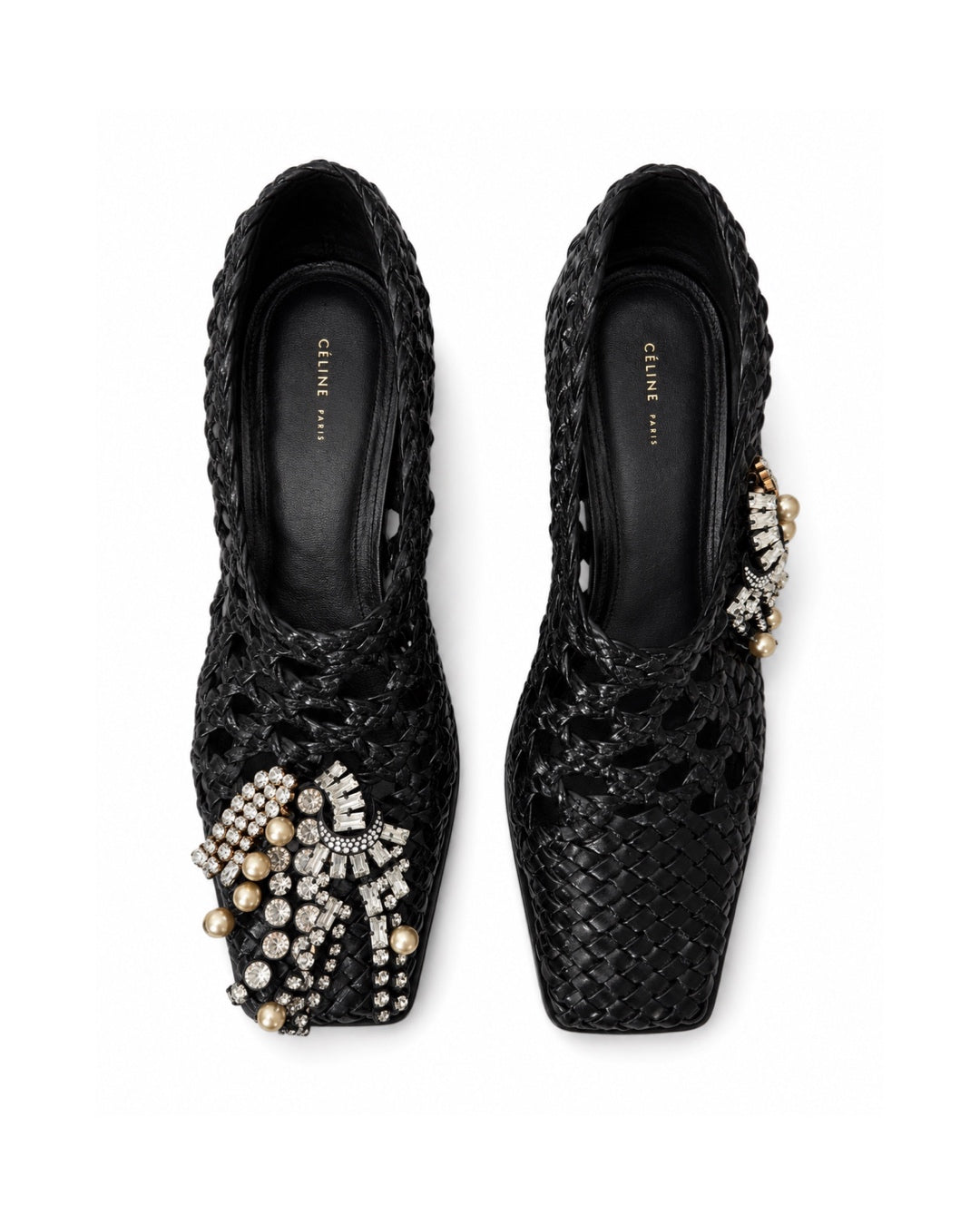 The Crystal & Pearls Jewel Pumps