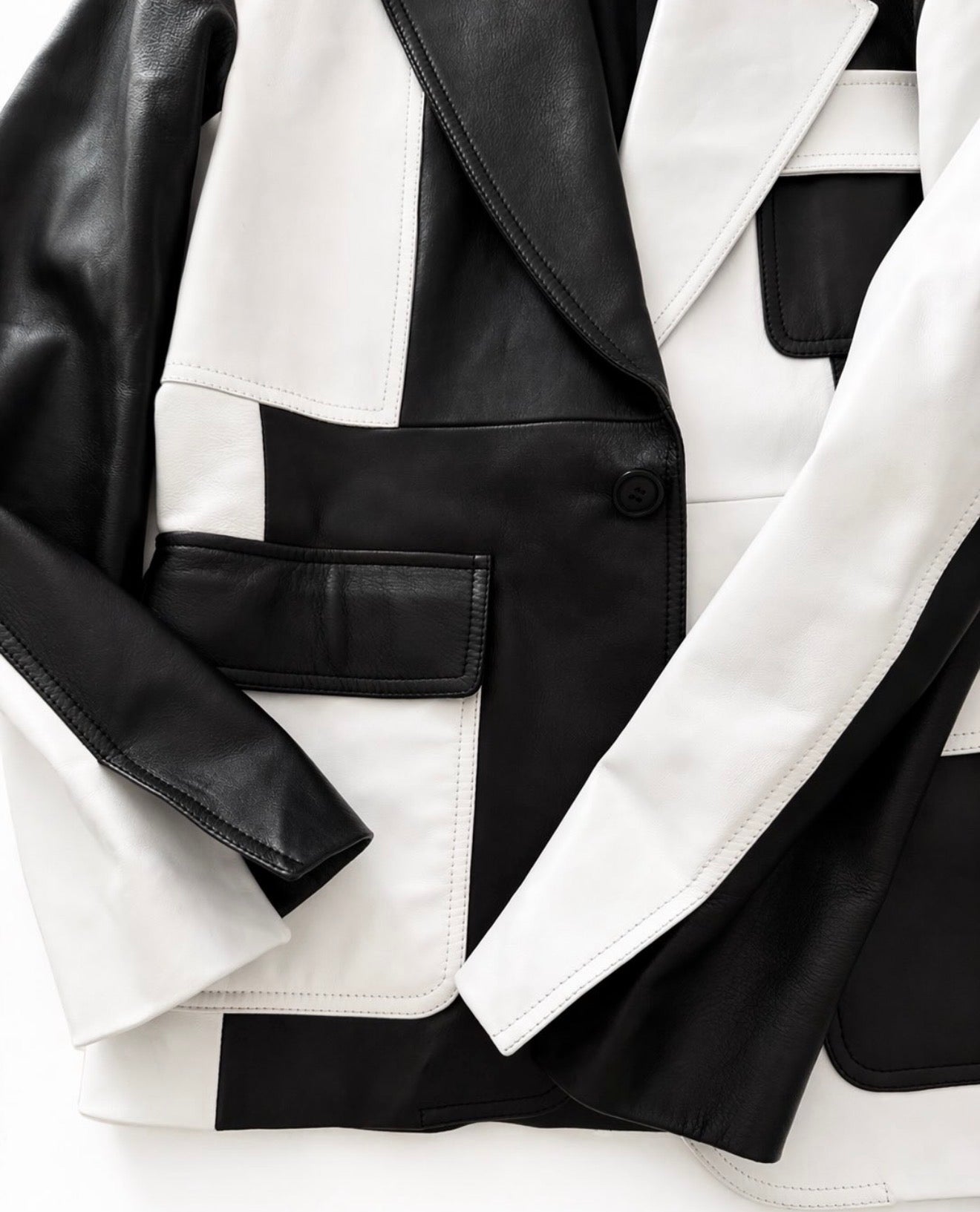 The Patchwork Leather Jacket