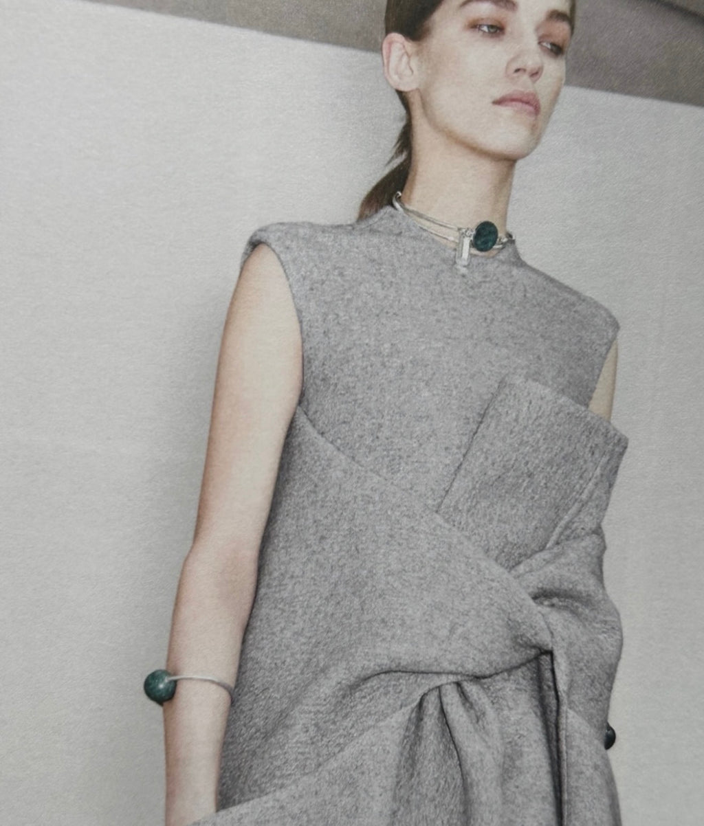 The Ad Campaign Slate Bow Bangle