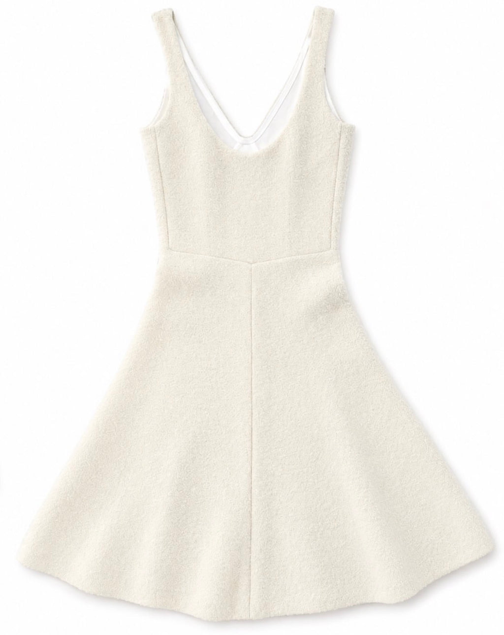 The Ad Campaign Alpaca Boucle Wool Dress