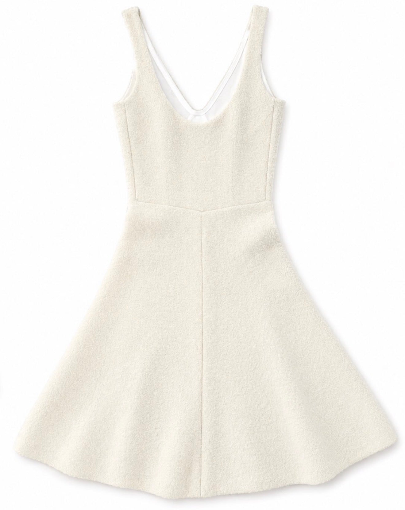 The Ad Campaign Alpaca Boucle Wool Dress