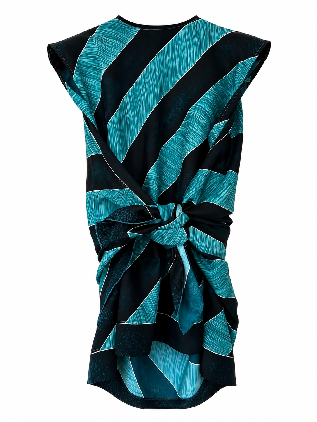The Ad Campaign Silk Foulard Top