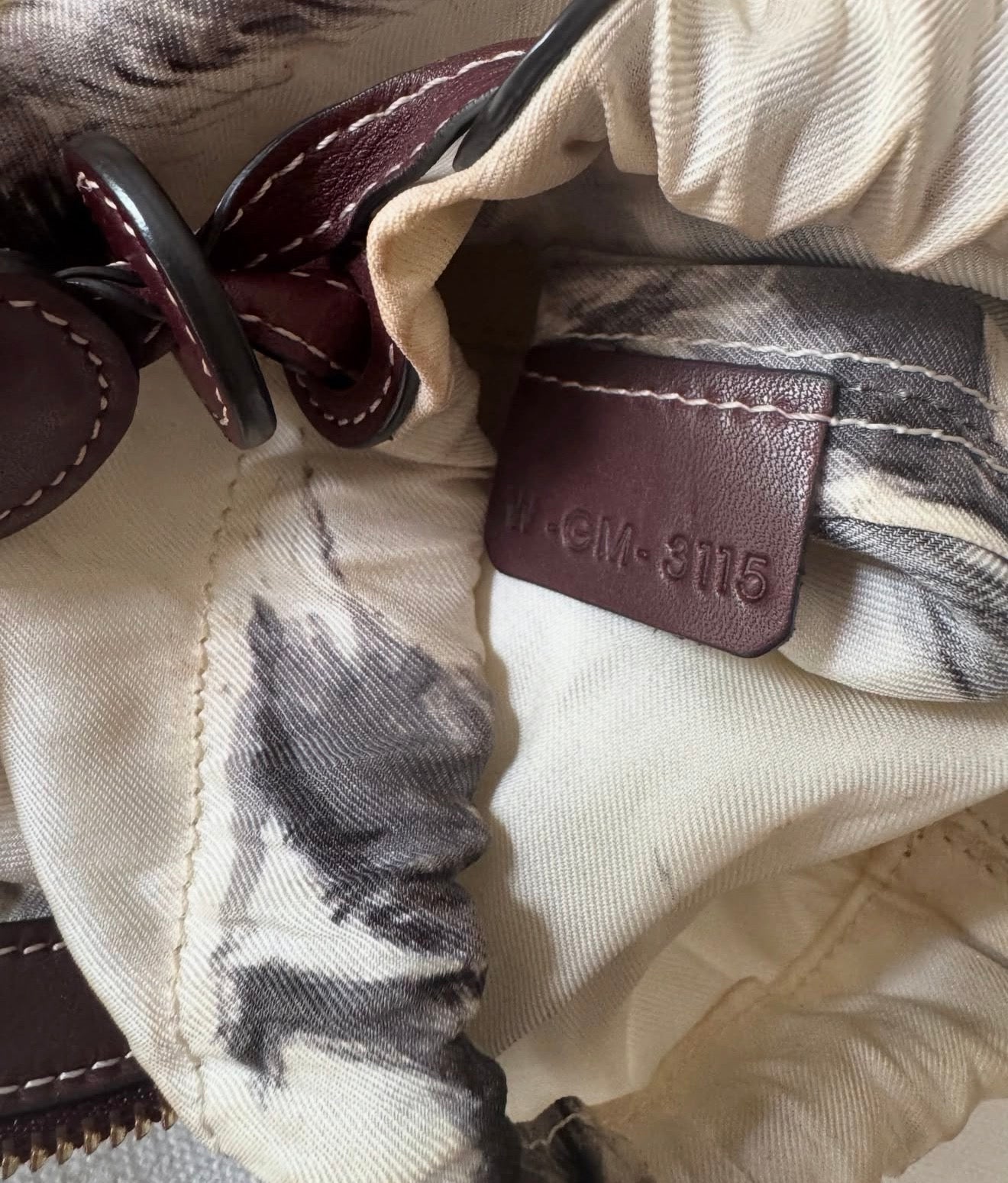 The Wonderland Fox Print Silk Foulard Purse Clutch