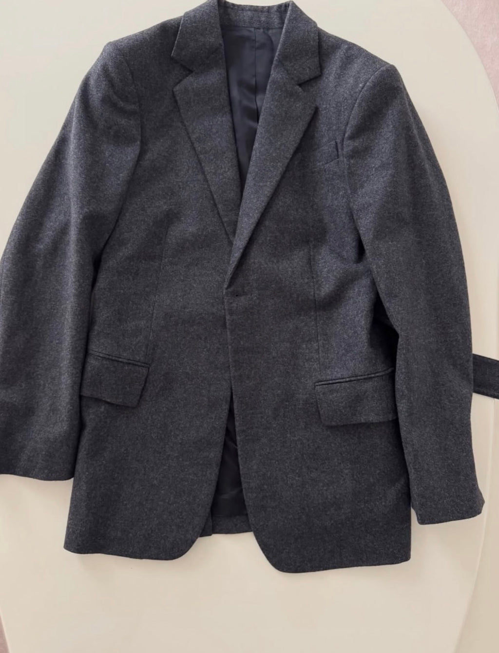The Anthracite Belted Jacket