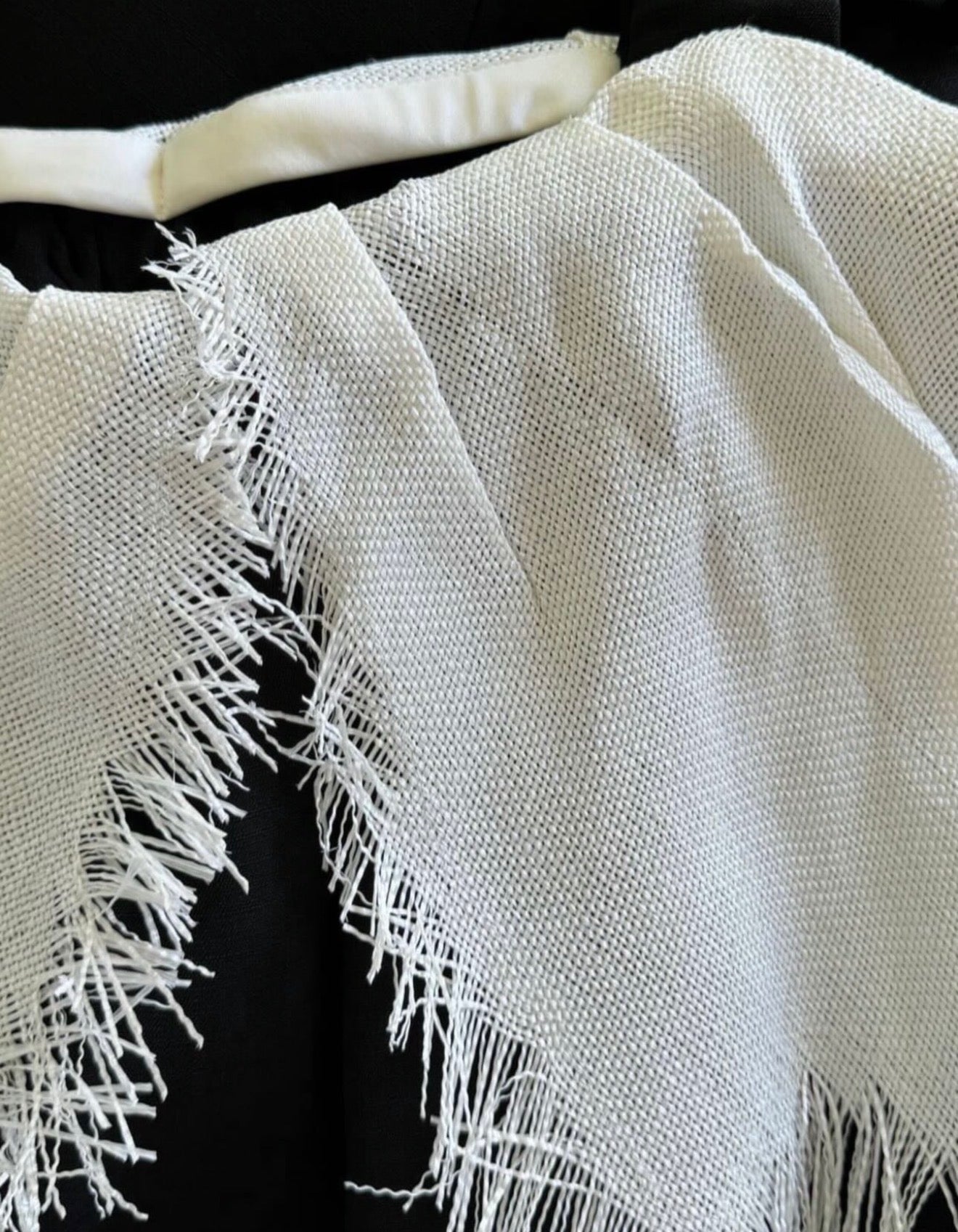 The Woven Collar Dress