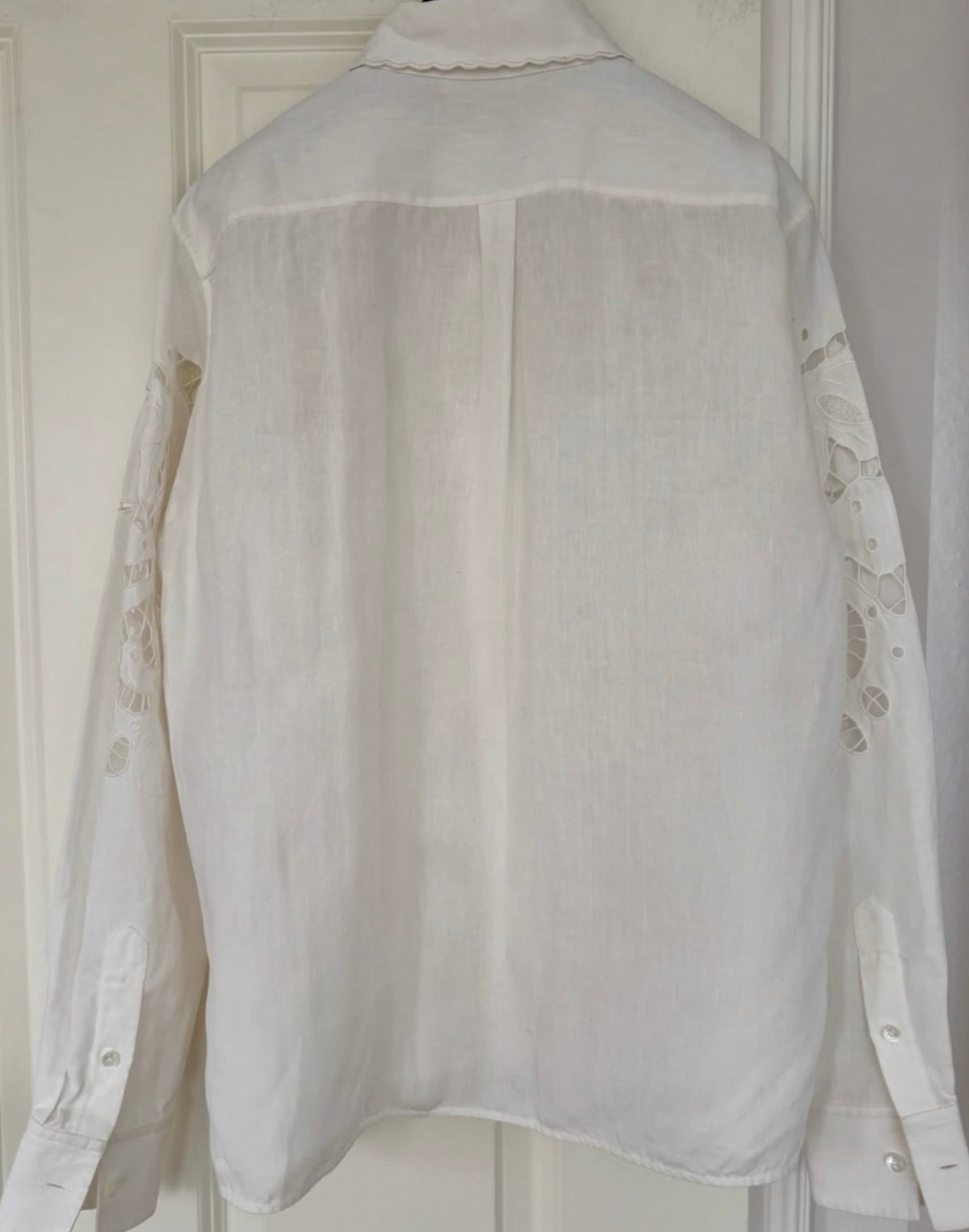 The White Embroidered Shirt