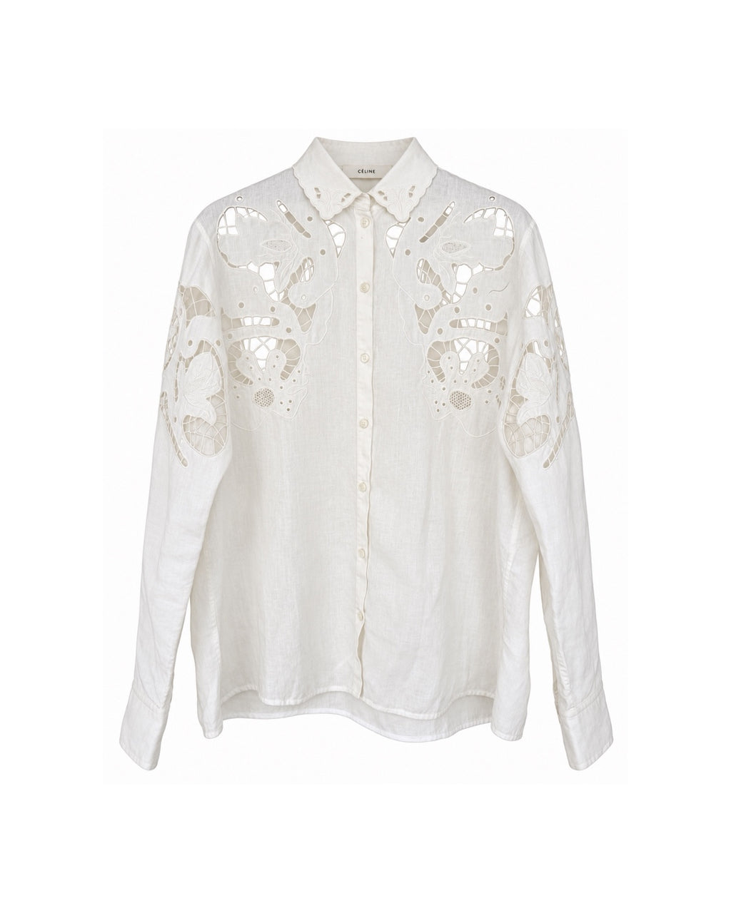 The White Embroidered Shirt