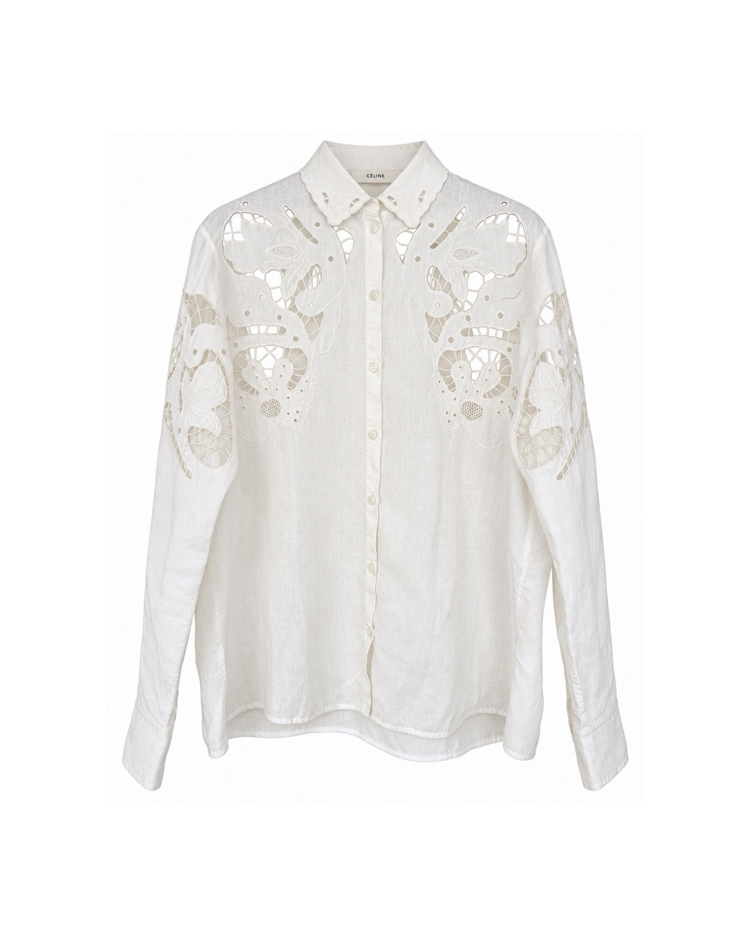 The White Embroidered Shirt